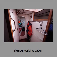 sleeper-cabing cabin